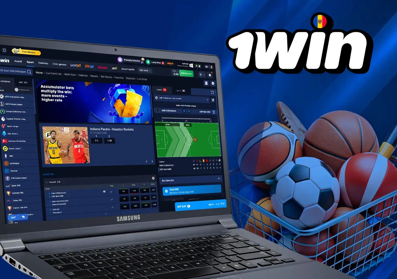 Cel mai complet set de sporturi pentru pasionații de pariuri este oferit de 1win